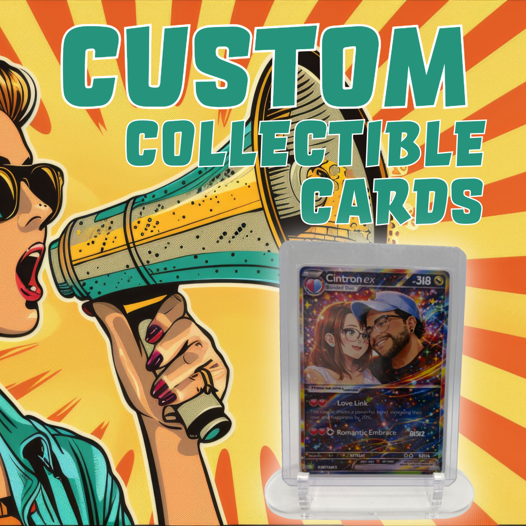 Custom Collectible Cards (2 cards)